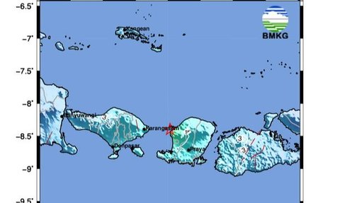 Gempa Bumi 5,2 Magnitudo Guncang Lombok Terasa hingga ke Bali