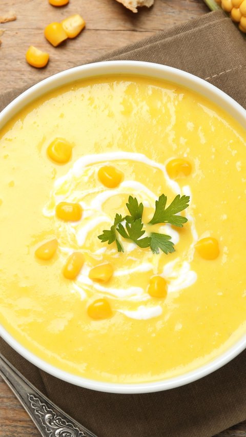 Corn Carrot Cream Soup Recipe, Comfort Food When Struck by Flu