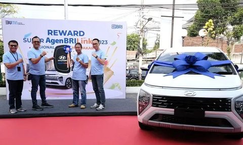 BRI Bagi-Bagi Hadiah Mobil untuk Apresiasi Kinerja Agen BRILink