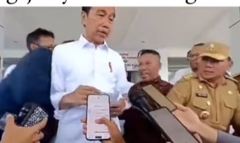 Kronologi Seorang Pria di Konawe Tiba-Tiba Merangsek Hampiri Jokowi Saat Wawancara