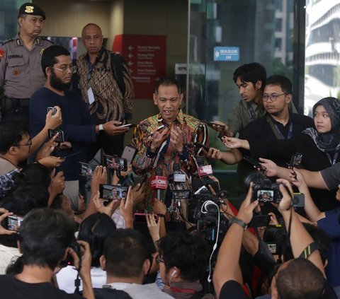 FOTO: Ekspresi Wakil Ketua KPK Nurul Ghufron Usai Jalani Sidang Dugaan Pelanggaran Etik Terkait Mutasi ASN Kementan