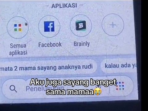 Iseng Buka HP Milik Mendiang Ibu, Wanita Ini Terenyuh usai Baca Daftar Pencariannya