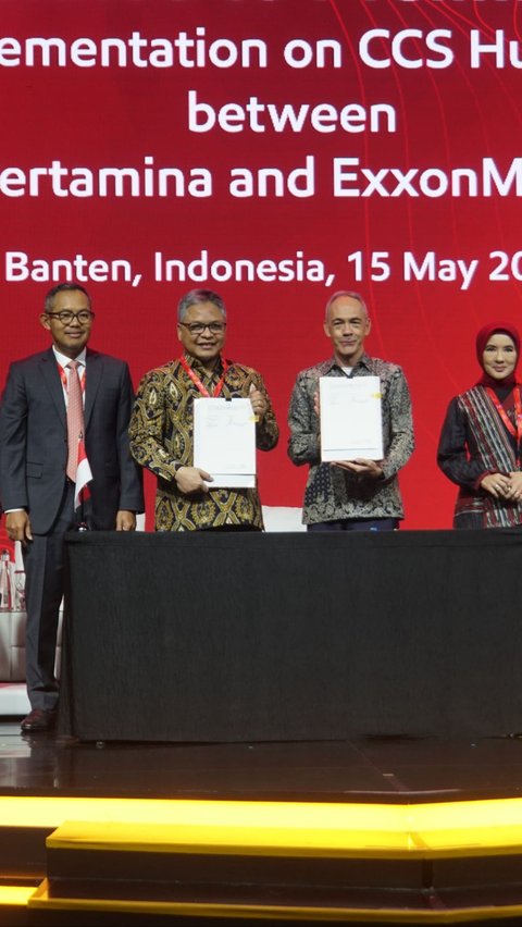 Perkuat Komitmen Menuju Net Zero Emission, PHE Tandatangani Kerja Sama Carbon Capture dengan ExxonMobil