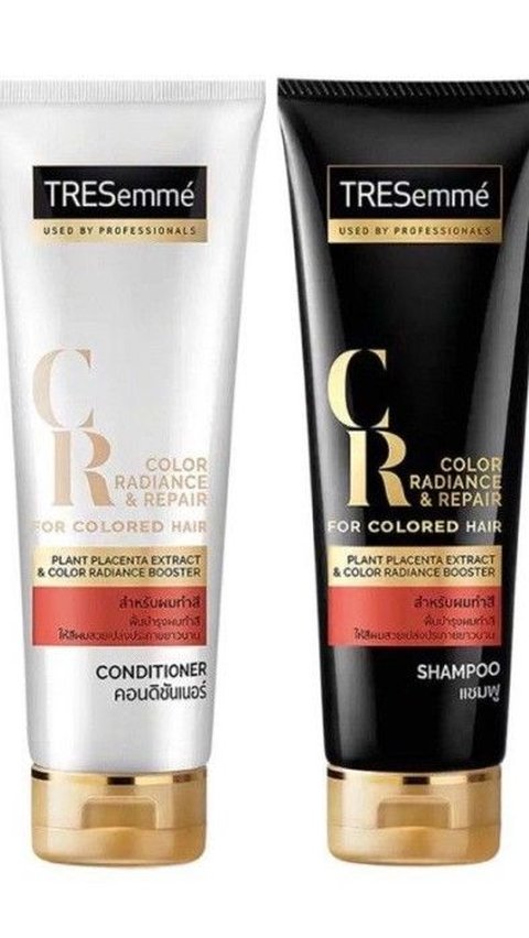 7. Tresemme Color Radiance & Repair for Bleached Hair Purple Shampoo<br>