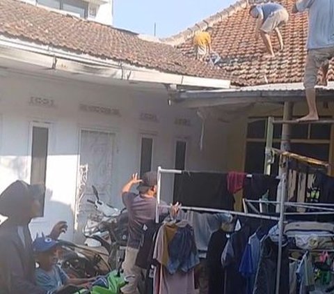 Child Takes Kite on the Roof, Can't Come Down, Causes a Stir in the Village