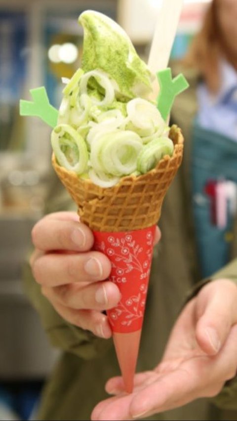 Leeks are Currently Very Trendy, Now There's an Ice Cream Version