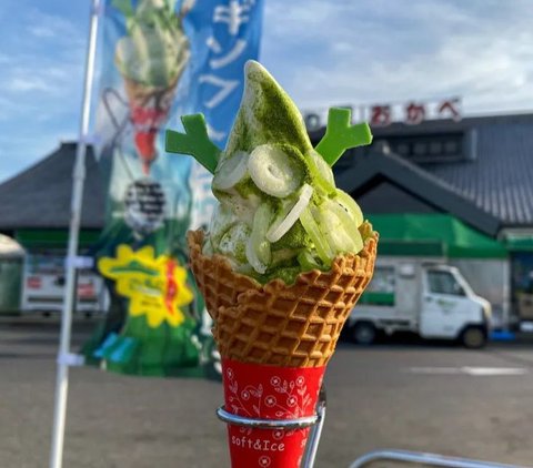 Leek Ice Cream is Currently Trending, Now There's an Ice Cream Version