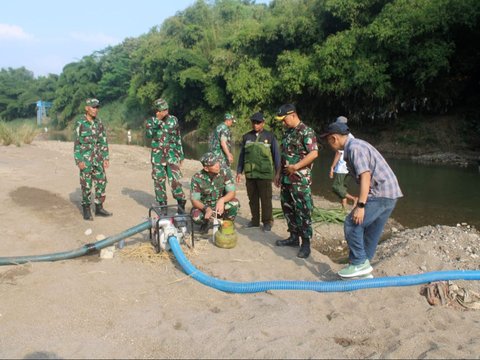 Satgas Pangan TNI Dukung Program Kementan Program Pompanisasi