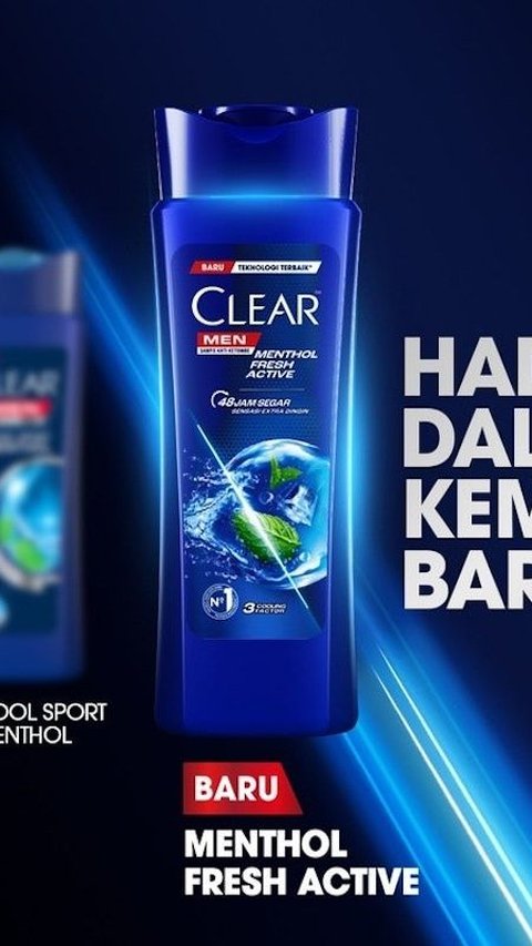 <b>CLEAR Men Menthol Fresh Active By Unilever</b>