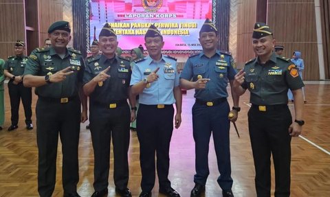 Pecah Bintang Empat Perwira Tinggi TNI AD dan AL, Ternyata Jebolan Sekolah yang Sama