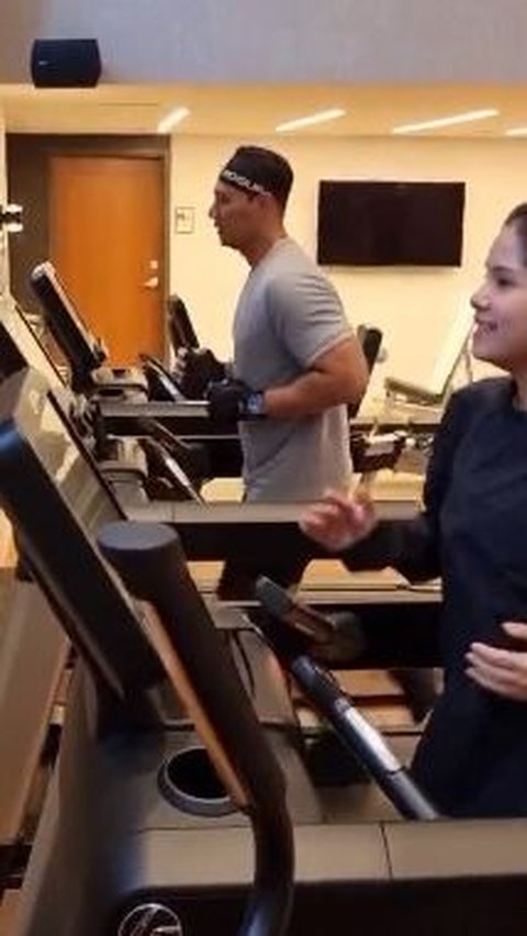 Intip Semangat Menteri AHY Olahraga di Amerika, Materi Pidato Disiapkan di Tempat Gym