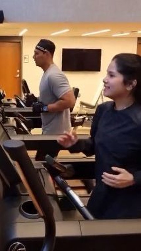 Intip Semangat Menteri AHY Olahraga di Amerika, Materi Pidato Disiapkan di Tempat Gym