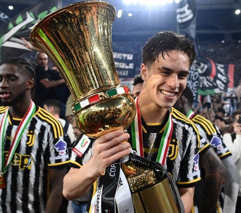 FOTO: Euforia Juventus Sabet Juara Coppa Italia 2024, Si Nyonya Tua Makin Tak Terkejar