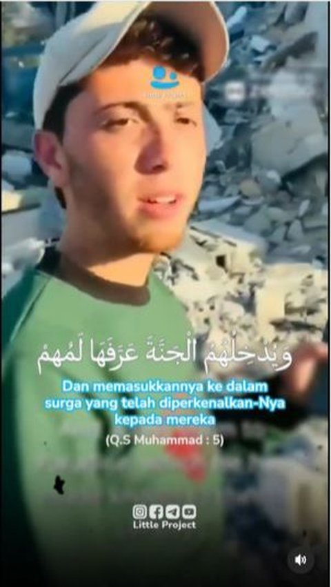 Ditanya Kenapa Tuhan Tak Menolong Gaza Palestina dari Kekejaman Israel, Jawaban Pemuda ini Sungguh Luar Biasa