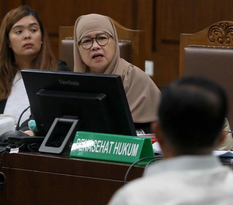 FOTO: Momen JK Jadi Saksi Meringankan di Sidang Eks Dirut Pertamina Karen Agustiawan