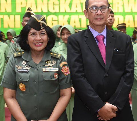 FOTO: Profil dan Sosok Mayjen Dian Andriani, Perempuan Pertama di Indonesia dengan Pangkat Jenderal Bintang 2 TNI AD