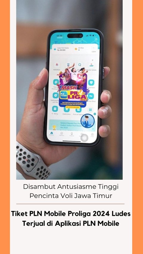 Disambut Antusiasme Tinggi Pencinta Voli Jawa Timur, Tiket PLN Mobile Proliga 2024 Ludes Terjual di Aplikasi PLN Mobile