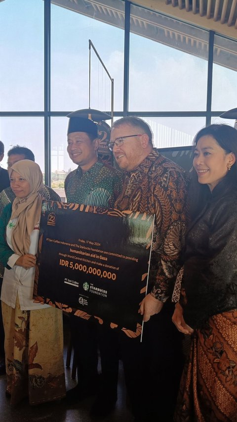 Starbucks Indonesia Salurkan Bantuan Kemanusiaan Rp5 Miliar untuk Penduduk Jalur Gaza