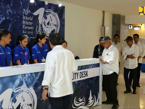 Jelang World Water Forum ke-10 di Bali, Menteri PUPR Basuki Tinjau Kesiapan Venue Utama