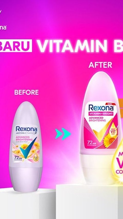 <b>Rexona Advance Brightening Roll On By Unilever</b>