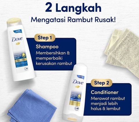 Rekomendasi sampo agar rambut tetap lembut dan tidak mudah rusak.