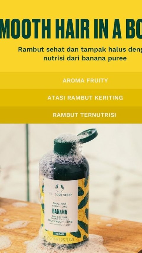 <b>Banana Truly Nourishing Shampoo The Body Shop</b>