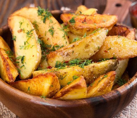 Healthy Snacking with Low-Calorie Potato Wedges