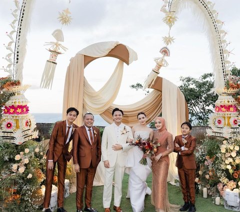 Rizky Febian and Mahalini Hold a Reception in Bali, Sule Gives a Deep Message