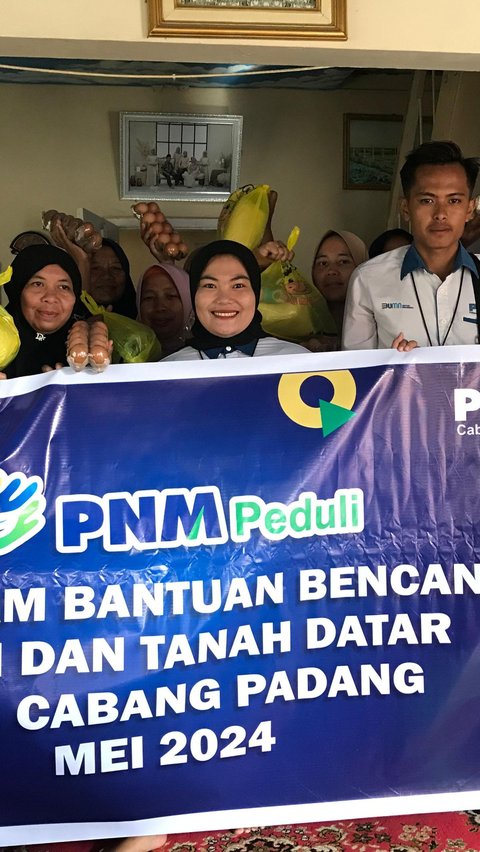 PNM Gerak Cepat Bantu Bencana Banjir Bandang dan Lahar Dingin di Sumatera Barat