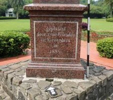 Tugu Teijsmann, Monumen Penghormatan Ahli Botani Kebun Raya Bogor Asal Belanda