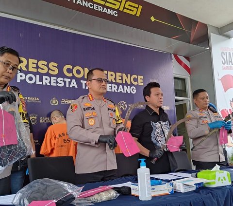 Polisi Ungkap Dua Gangster Sadis di Tangerang Bernama Nigeria 54 dan Staytone 34