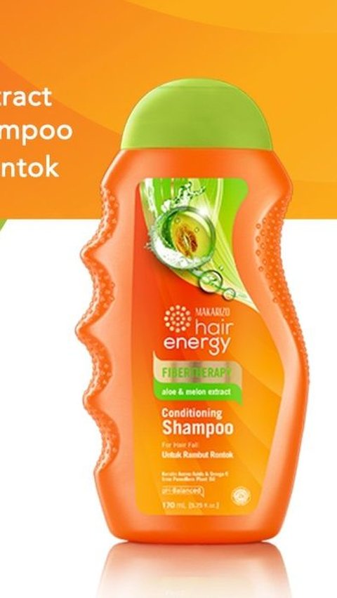 1. Makarizo Fibertherapy Conditioning Shampoo With Aloe & Melon Extract<br>