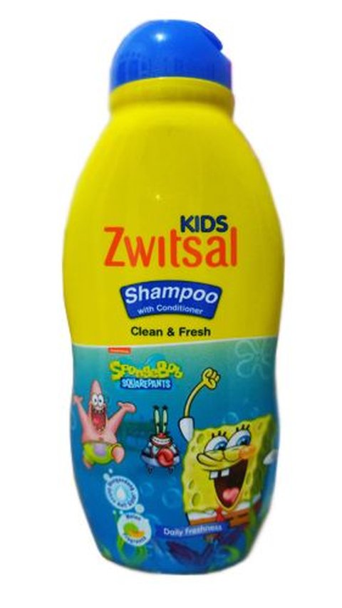 1. Zwitsal Kids Shampo Clean & Fresh<br>