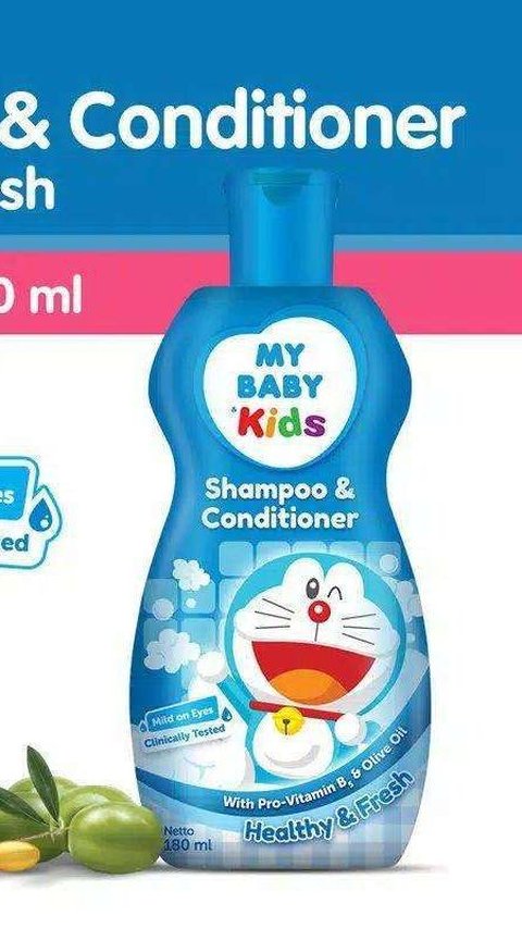 3. My Baby Kids Shampoo & Conditioner Healthy & Fresh<br>