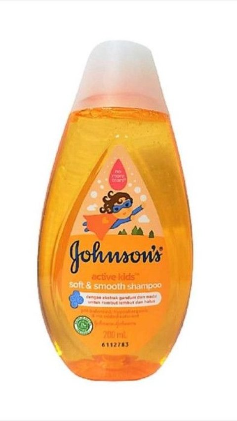 4. Johnson's Active Kids Soft & Smooth Shampoo<br>