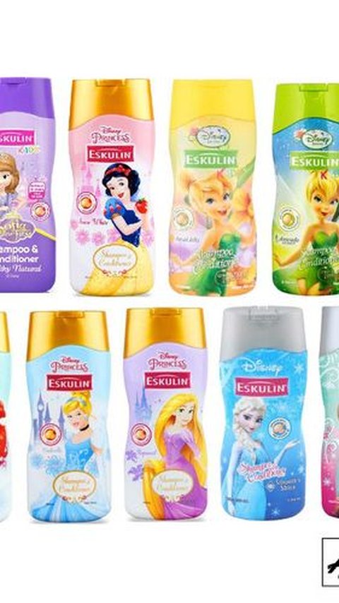 5. Eskulin Disney Princess Shampoo & Conditioner<br>