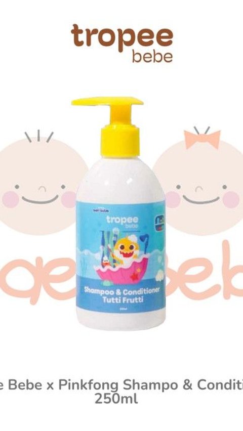 9. Tropee Bebe X Pinkfong Shampoo & Conditioner<br>