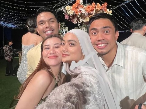 Potret Cantik Aaliyah Massaid saat Hadir dalam Acara Resepsi Mahalini & Rizky Febian di Bali, Netizen 'Calon Manten Berikutnya'