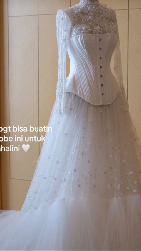 Causing Panic, Mahalini's Expensive Corset Caught Fire 1 Day Before Wedding Reception in Jakarta