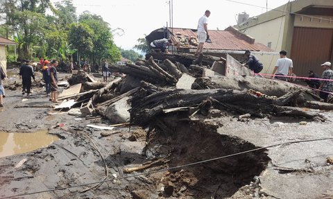 778 Rumah Rusak Akibat Banjir Bandang dan Lahar Dingin di Sumbar, Berikut Rinciannya