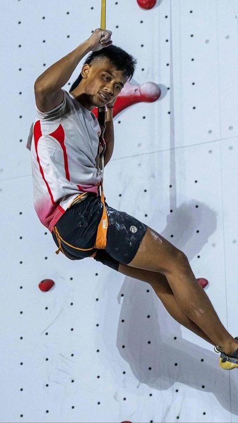 Sosok Rahmad Adi Mulyono Atlet Sport Climbing Asal Surabaya Lolos ke Olimpiade Paris, Aksinya Sering Curi Perhatian