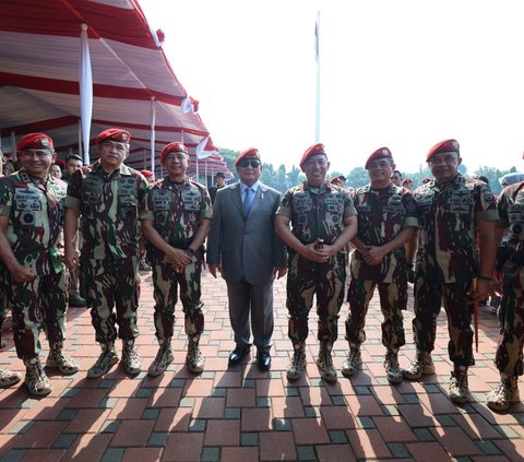 Pesona Uli Pandjaitan Istri Jenderal Maruli Berkebaya Merah di HUT Kopassus, Kainnya Ternyata Dibuat Khusus Oleh Sosok ini