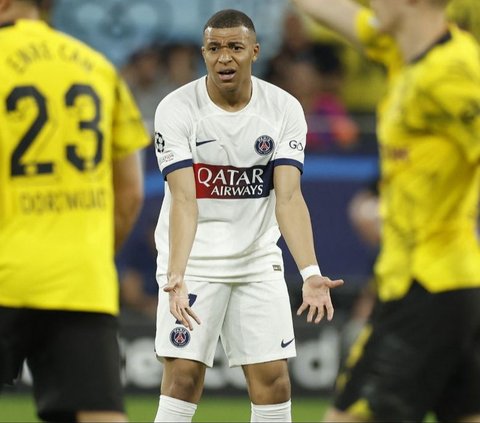 FOTO: Mbappe Tak Berkutik, Borussia Dortmund Gilas PSG di Leg Pertama Semifinal Liga Champions