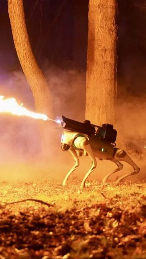 Now Robot Dogs with Flamethrowers Can Be Purchased for Under $10K ...