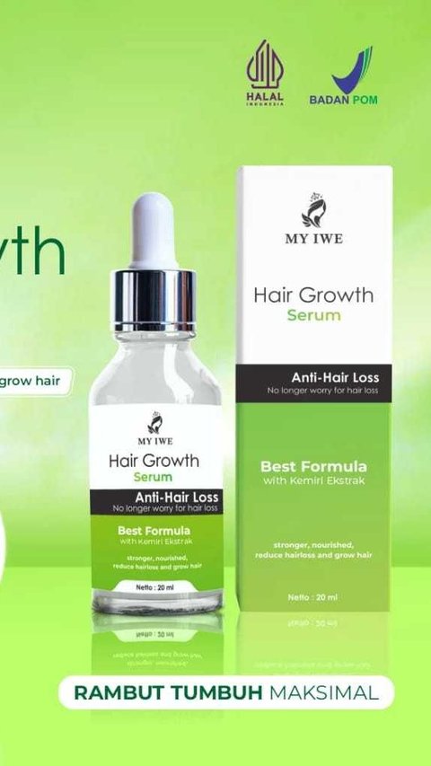 9. My Iwe Hair Growth Serum Anti-Hair Loss<br>