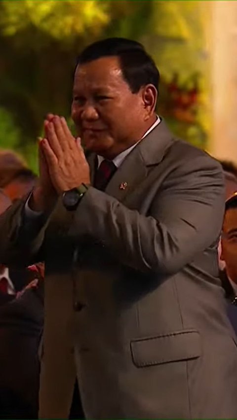 Prabowo's Reaction When Introduced by Jokowi as the Elected President in front of World Leaders and Elon Musk