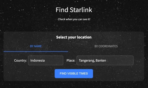 Mau Lihat Satelit Starlink di Langit Indonesia? Begini Caranya