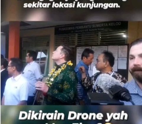 Viral Serious Expression of Elon Musk Suspects Seeing a Flock of Church Birds in Bali, Netizens +62: Thought it was a Drone, Mas Elon?