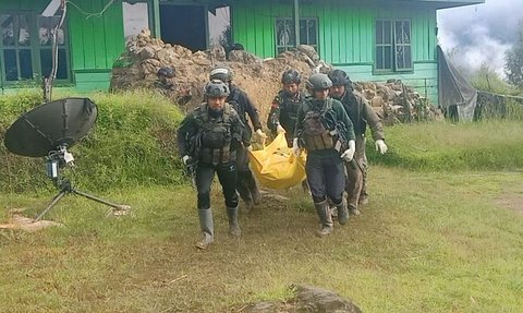 Markas Disergap, OPM Tunggang Langgang Diberondong Tembakan Pasukan Yudha Sakti TNI