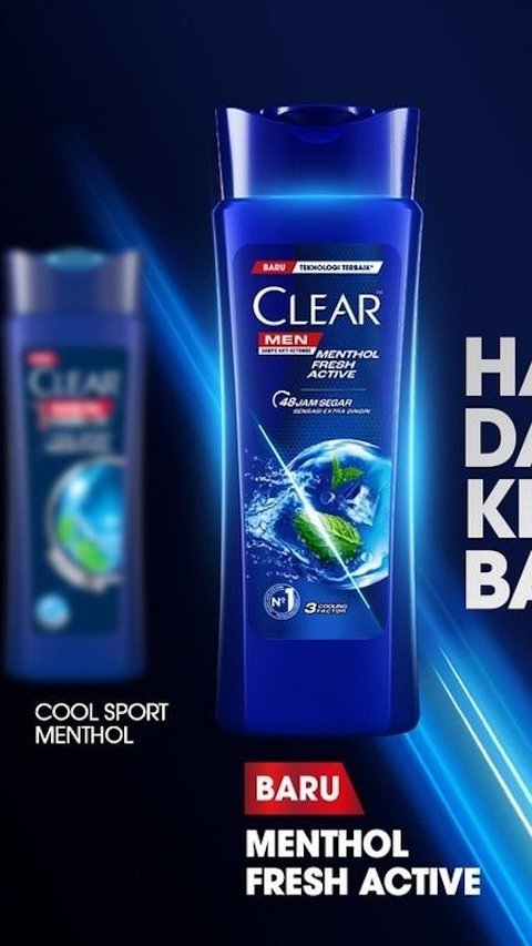 Unilever: Clear Men Shampoo Anti Dandruff Cool Sport Menthol